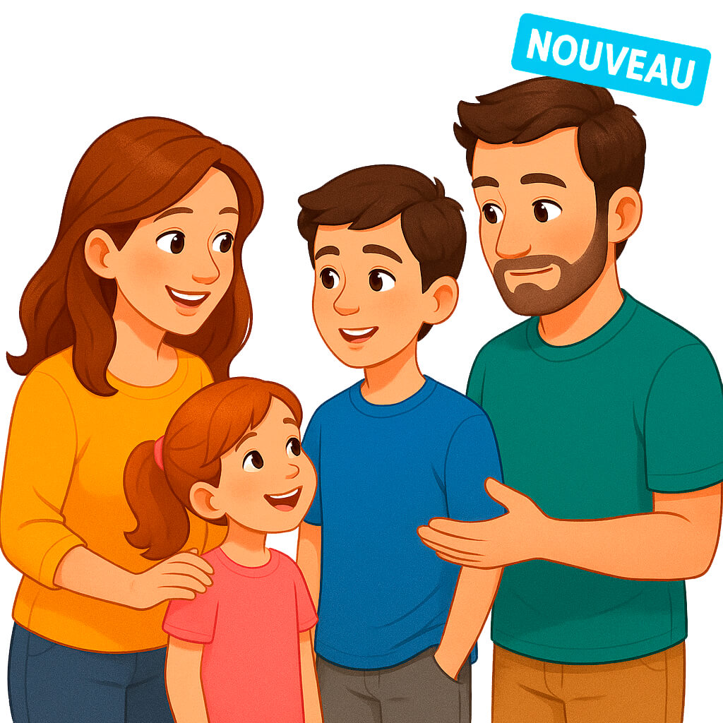 Un groupe de paroles en visio, une fois par mois, pour les parents qui souhaitent échanger, poser leurs questions ou simplement écouter. Chaque premier jeudi du mois, de 18h à 19h, sans engagement.