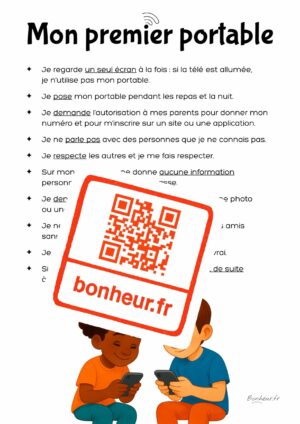 Poster à télécharger : Mon premier portable