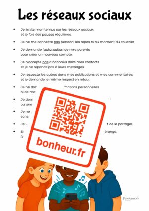 Poster à télécharger : Les réseaux sociaux