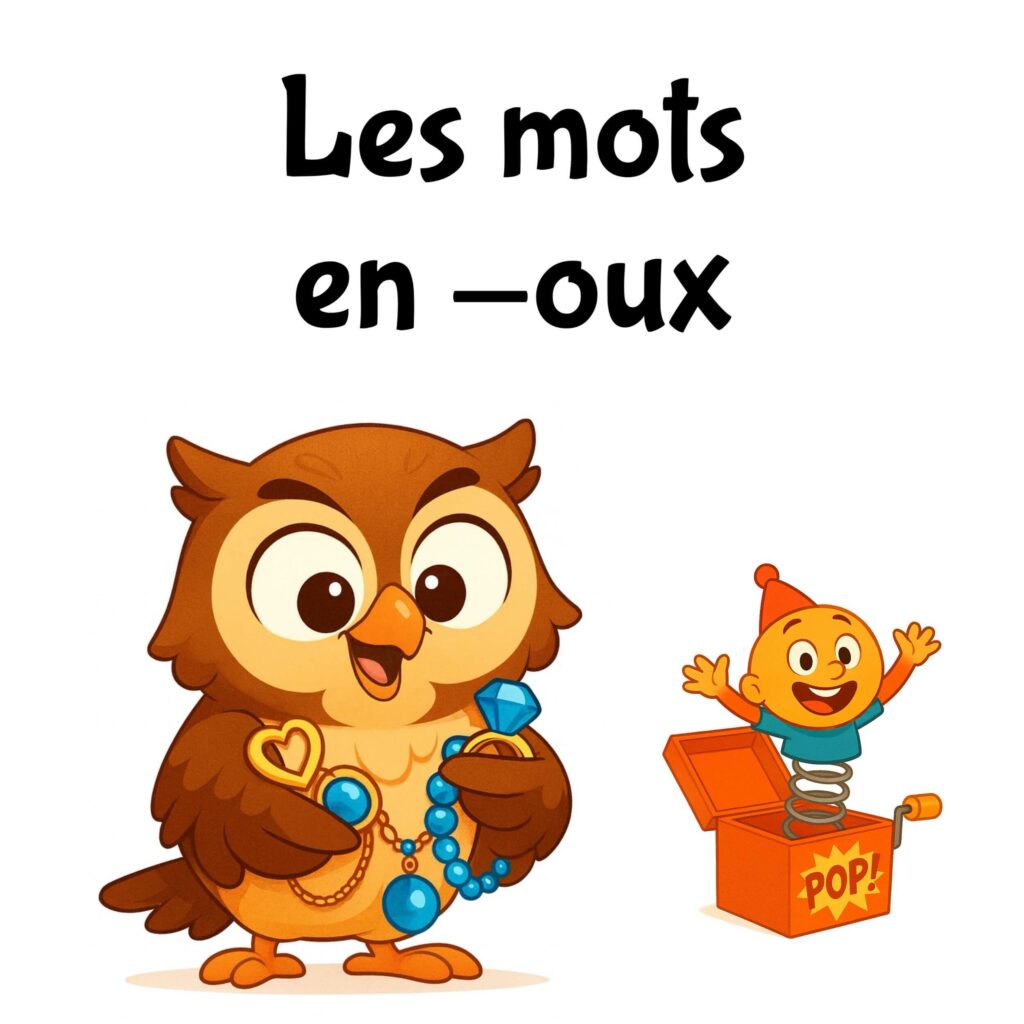 La règle des « x » apprise sans effort, grâce à une histoire amusante.