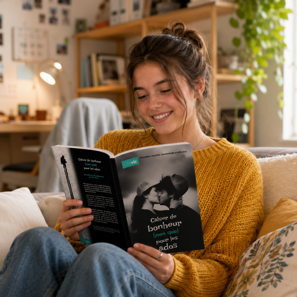 Cahier de bonheur (rien que) pour les ados