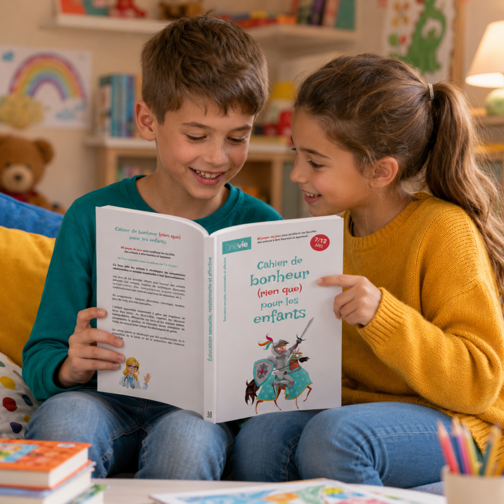 Cahier de bonheur (rien que) pour les enfants